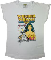 EPlus Tricou pentru fete - Wonder Woman alb Mărimea - Copii: 164