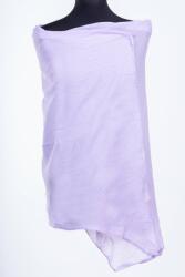 Shopika Esarfa violet deschis, dreptunghiulara, alungita in colturi, din bumbac si matase