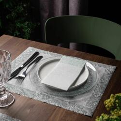 Mapelor Textúrált szalvéta 40×40 cm 1/8 hajtás 50 lap/csomag - Verona zöld