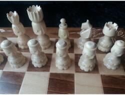 Magic Puzzle Box Set de șah mare sculptat din lemn 50x50 tablă de șah piesă de șah cutie joc de dame table (_65e627cc82)