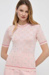 Guess t-shirt ROSIE női, rózsaszín, W4GR05 Z3D60 - rózsaszín S