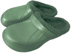 TifanTEX Papuci pentru bărbați, izolați, Măslină (Șlapi Papuci RS-1302M) (1158E5)