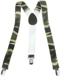 TifanTEX Bretele de pantaloni pentru copii, model camuflaj (bretele) (0107E5)