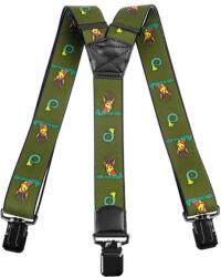 TifanTEX Bretele de vânătoare pentru pantaloni, Cerb (Bretele largi) (0153E6)
