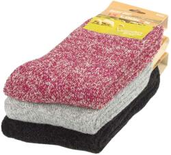 TifanTEX Șosete oaie de damă, Looken W9250B 3 perechi (șosete din lână) (0709F3)