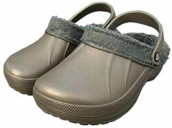 TifanTEX Papuci de damă, izolată gri RS1303 (Papuci pentru femei ) (1143E5)