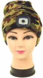 TifanTEX Căciulă de camuflaj cu lanternă (Căciulă termică de iarnă) (0381E6)