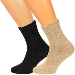 TifanTEX Șosete de damă, din lână de alpaca 3 perechi Mix de culori (0708F2)