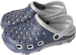Flame Papuci pentru bărbați gri-albastru (Pantofi Papuci 18057) (1151E2)