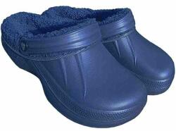 TifanTEX Papuci de damă, izolată, albastru RS1303 (șlapi cu branț) (1141E5)