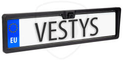 Vestys Forgalmi rendszámtartó tolatókamerával - univerzális tolatókamera minden járműhöz - UC-003 (UC-003)