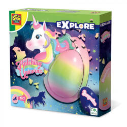 SES Creative Ou de jucarie pentru copii cu unicorn care eclozeaza in apa (25121)