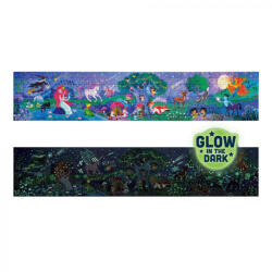 Hape Puzzle pentru copii fosforescent cu Zane (200 piese, 1.5m) (E1633A) - jucariipentrucopil Puzzle