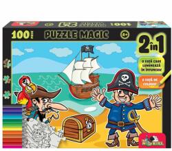 Noriel Puzzle Magic 2 in 1, 100 piese - Noriel (35222)