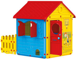 Dolu Casuta color, My First House + Gard - Dolu (31594) Casuta pentru copii