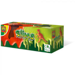 SES Creative Slime colorat cu dinozaur T-rex de jucarie (2x 120 gr. ) (15005)