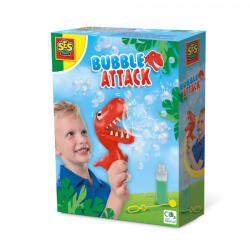 Ses Creative Set baloane de sapun pentru copii cu dinozaur de jucarie (02250) - jucariipentrucopil Tub balon de sapun