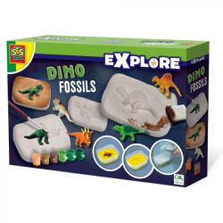 SES Creative Set creativ - Exploreaza fosile de Dinozaur (25077) - jucariipentrucopil