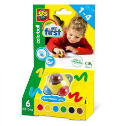 SES Creative My first - Creioane cerate sub forma de colorball (00242)