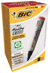 BIC Marker permanent 2300 rosu 12 cutie - BIC (25659)