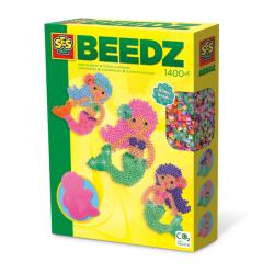 SES Creative Set creativ copii Beedz - Creare sirene cu margele de calcat (06212)