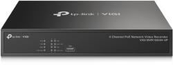 TP-Link VIGI NVR1004H-4P hálózati képrögzítő (NVR) Fekete (VIGI NVR1004H-4P)
