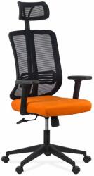 Chairs ON Scaune de birou cu tetiera si brate reglabile OFF 402 portocaliu