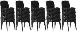 Antares Set 50 de scaune pentru diverse evenimente-negru