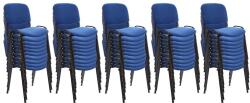 Ant-romania Set 50 de scaune pentru diverse evenimente-albastru