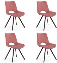 CHAIRS-ON Set 4 scaune bucătărie-living BUC250 roz