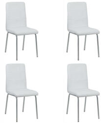 Comenzi-scaune Set 4 scaune bucatarie CS230-alb