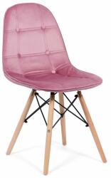 Chairs ON Scaun bucatarie-living din catifea BUC 232V-roz