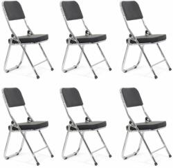CHAIRS-ON Set 6 scaune pliabile pentru diverse evenimente