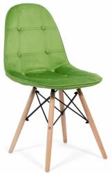 Chairs ON Scaun bucatarie-living din catifea BUC 232V-verde
