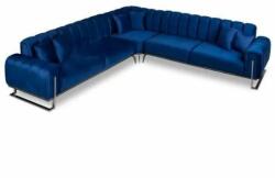 Chairs Deco Colțar Albastru LINEA Tip L 305 x 305 x 80 cm