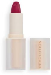 Revolution Beauty Lip Allure Soft Satin Lipstick ruj de buze 3, 2 g pentru femei Material Girl Wine