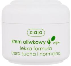 Ziaja Olive Face Cream Light Formula tápláló ultrakönnyű arckrém normál és száraz bőrre 50 ml nőknek