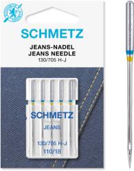 Schmetz Set 5 ace de cusut, Jeans, finete 110, Schmetz 130/705 H-J VFS