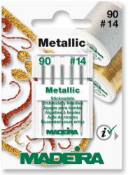 Madeira Set 5 ace de brodat, ata metalica, finete 90, Madeira 9451