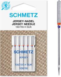 Schmetz Set 5 ace de cusut tricot, Jersey, finete 100, Schmetz 130/705 H SUK VES