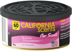 California Scents Autóillatosító konzerv, 42 g, CALIFORNIA SCENTS Shasta Strawberry (AICS012) - officemarket