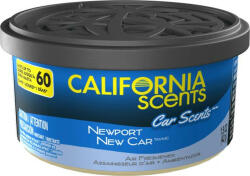 California Scents Autóillatosító konzerv, 42 g, CALIFORNIA SCENTS Newport New Car (AICS05) (AICS05)
