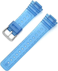 Ricardo Curea pentru Casio G-Shock, din plastic, albastră, cu cataramă argintie (pentru modelele GA-2100/GA-2110, DW-5600, GW-6900)
