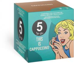 5 to go Cafea capsule Cappuccino, compatibile Nescafe Dolce Gusto, 16 capsule, 5 to go 84792543