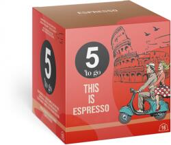 5 to go Cafea capsule Espresso, compatibile Nescafe Dolce Gusto, 16 capsule, 5 to go 84792536