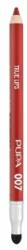 Pupa True Lips Blendable Lip Liner Pencil creion contur buze 007 Shocking Red 1, 2 g