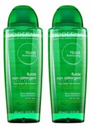 BIODERMA Nodé Non-Detergent Fluid Shampoo pentru toate tipurile de păr 2 x 400 ml
