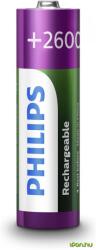 Philips Rechargeable NiMH ceruza akku (AA) 2600mAh 4db (R6B4B260/10)