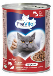 Partner in Pet Food hrană umedă pisici cu vită, ficat în sos 415 g