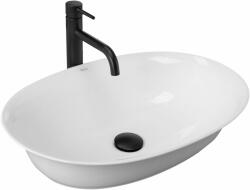 Rea Roma 56x40 cm pultra ültethető mosdó, fehér REA-U5600 (K) (REA-U5600)